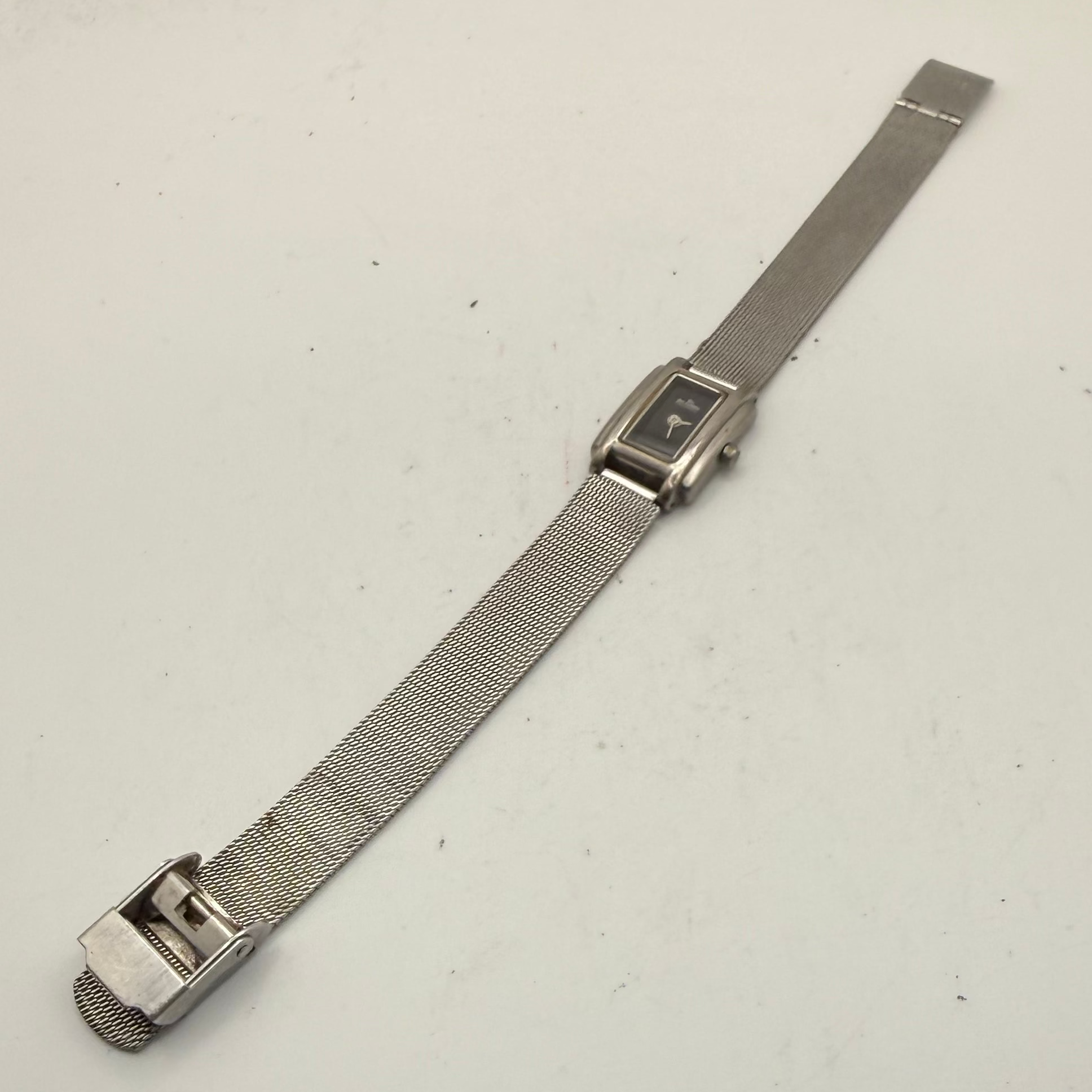 Skagen Denmark Ladies Rectangular Mesh Bracelet Watch 55SSXB (Fully Tested and Working)- £25.00