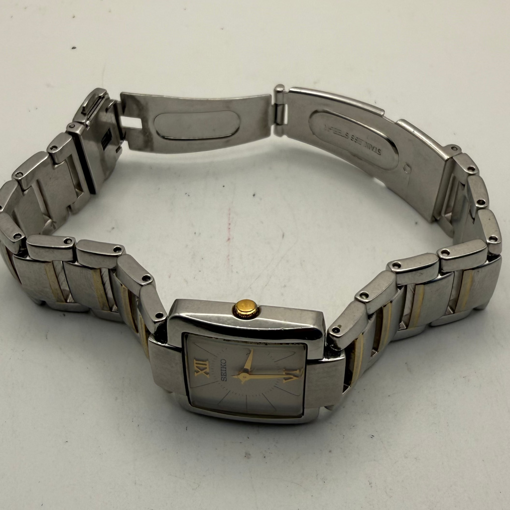 Seiko Ladies Quartz 1N00-0PN8 Two-Tone Watch (Fully Tested and Working)- £40.00