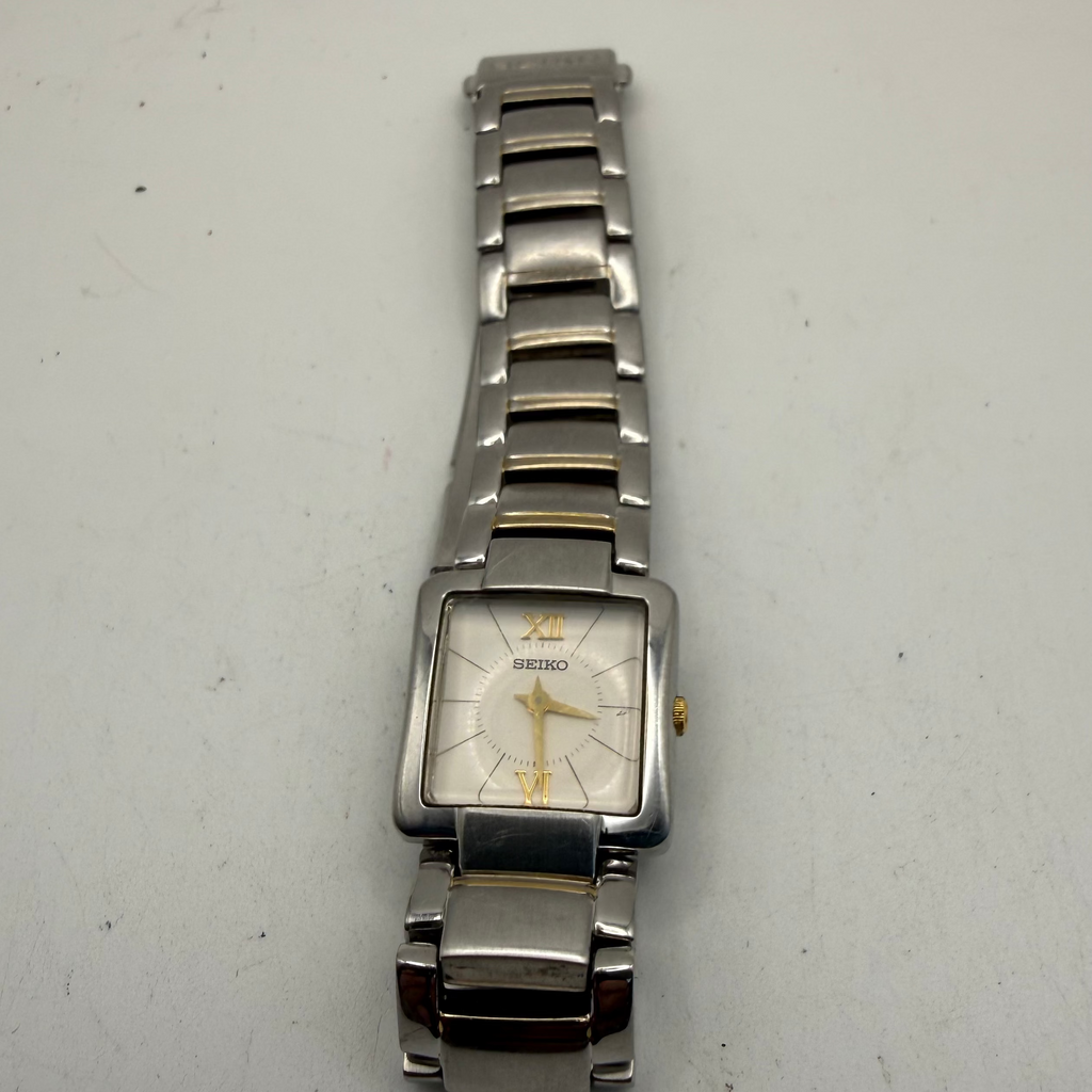 Seiko Ladies Quartz 1N00-0PN8 Two-Tone Watch (Fully Tested and Working)- £40.00