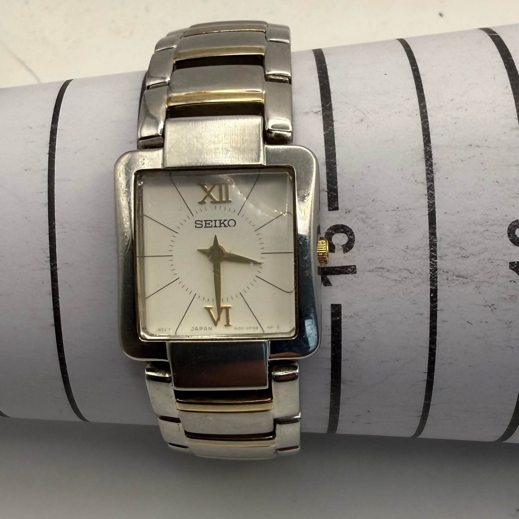 Seiko Ladies Quartz 1N00-0PN8 Two-Tone Watch (Fully Tested and Working)- £40.00