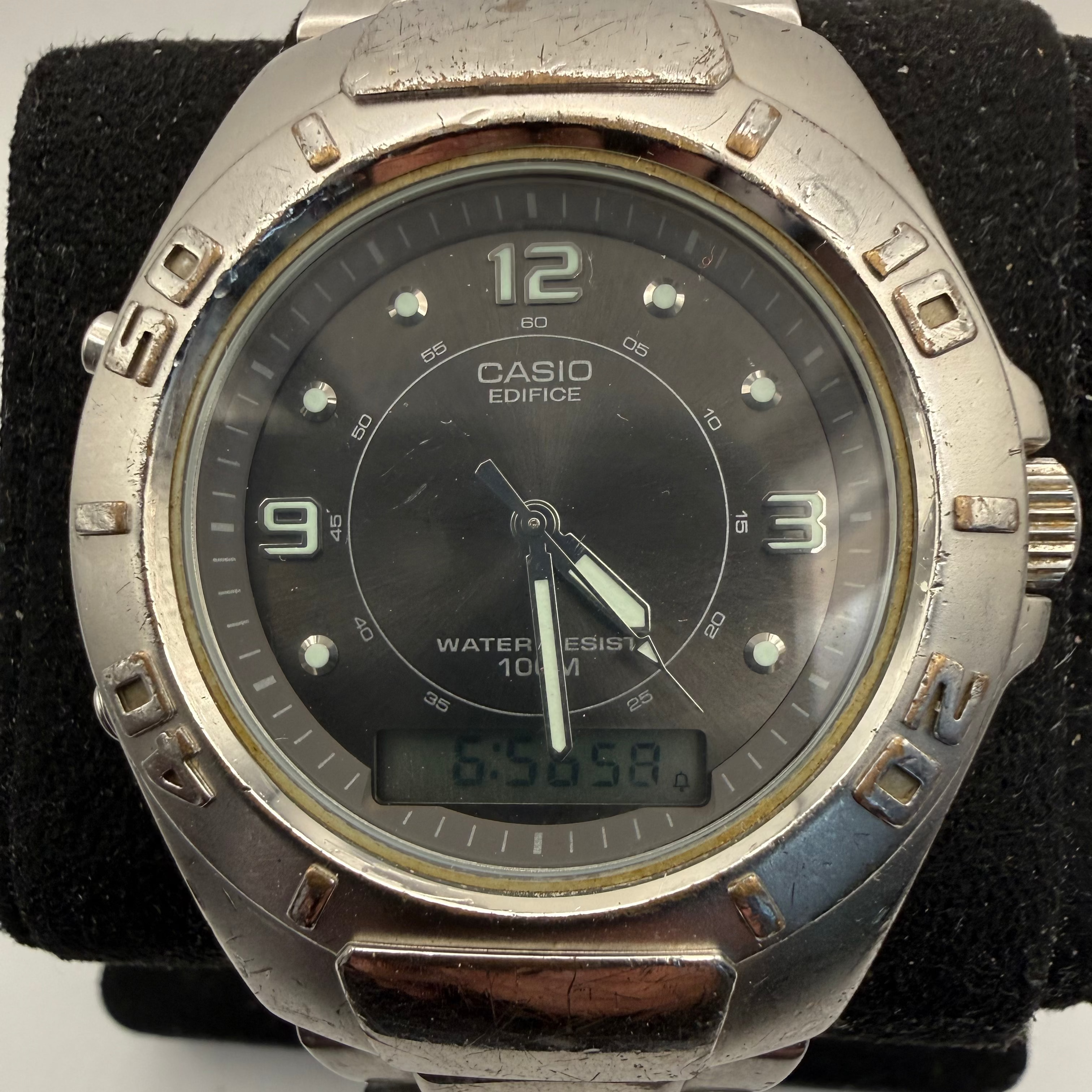 Casio Edifice EFA-106 Ana-Digi Watch (Fully Tested and Working)- £45