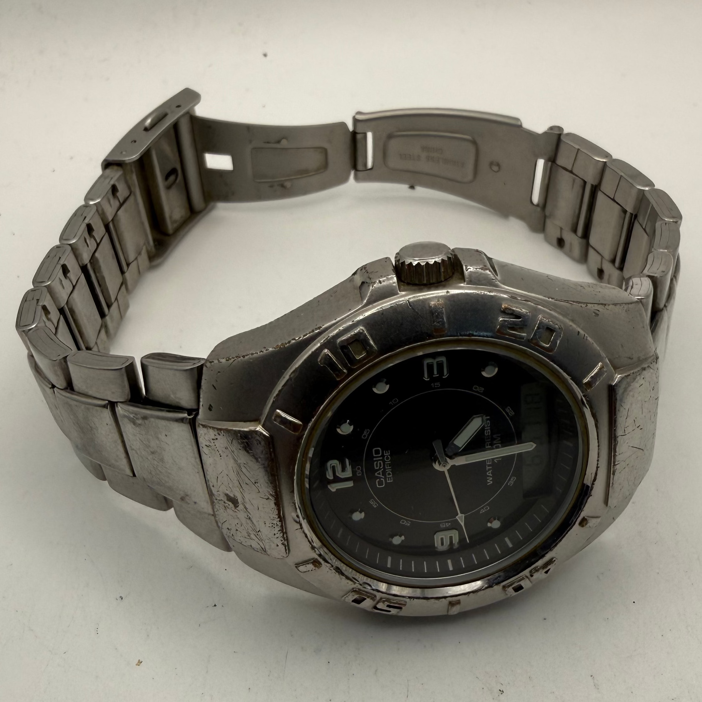 Casio Edifice EFA-106 Ana-Digi Watch (Fully Tested and Working)- £45