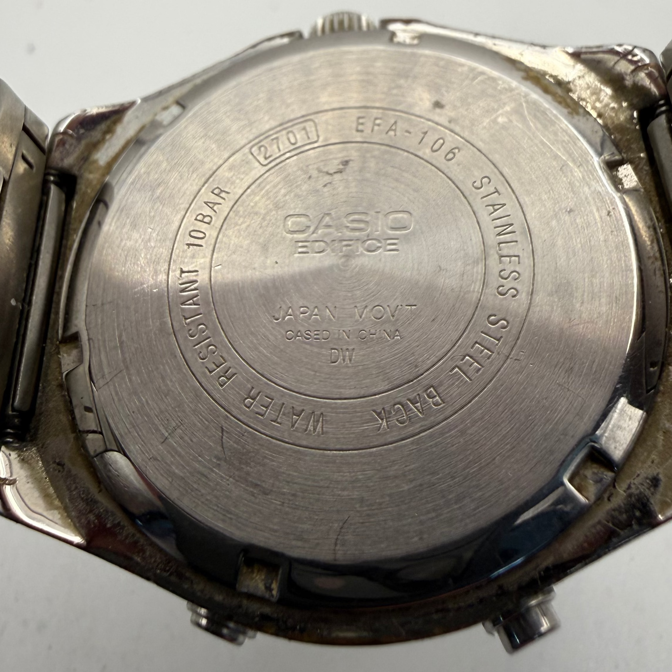 Casio Edifice EFA-106 Ana-Digi Watch (Fully Tested and Working)- £45