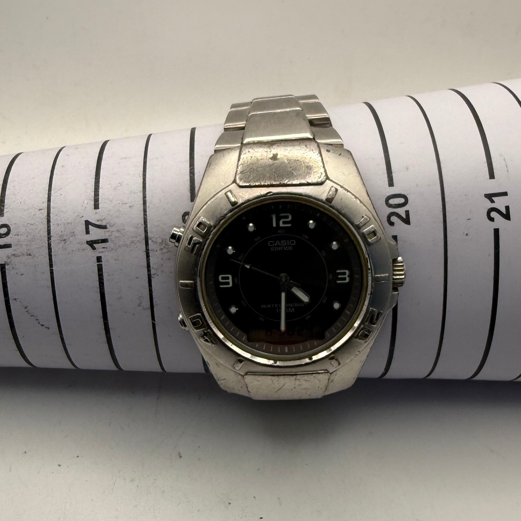 Casio Edifice EFA-106 Ana-Digi Watch (Fully Tested and Working)- £45