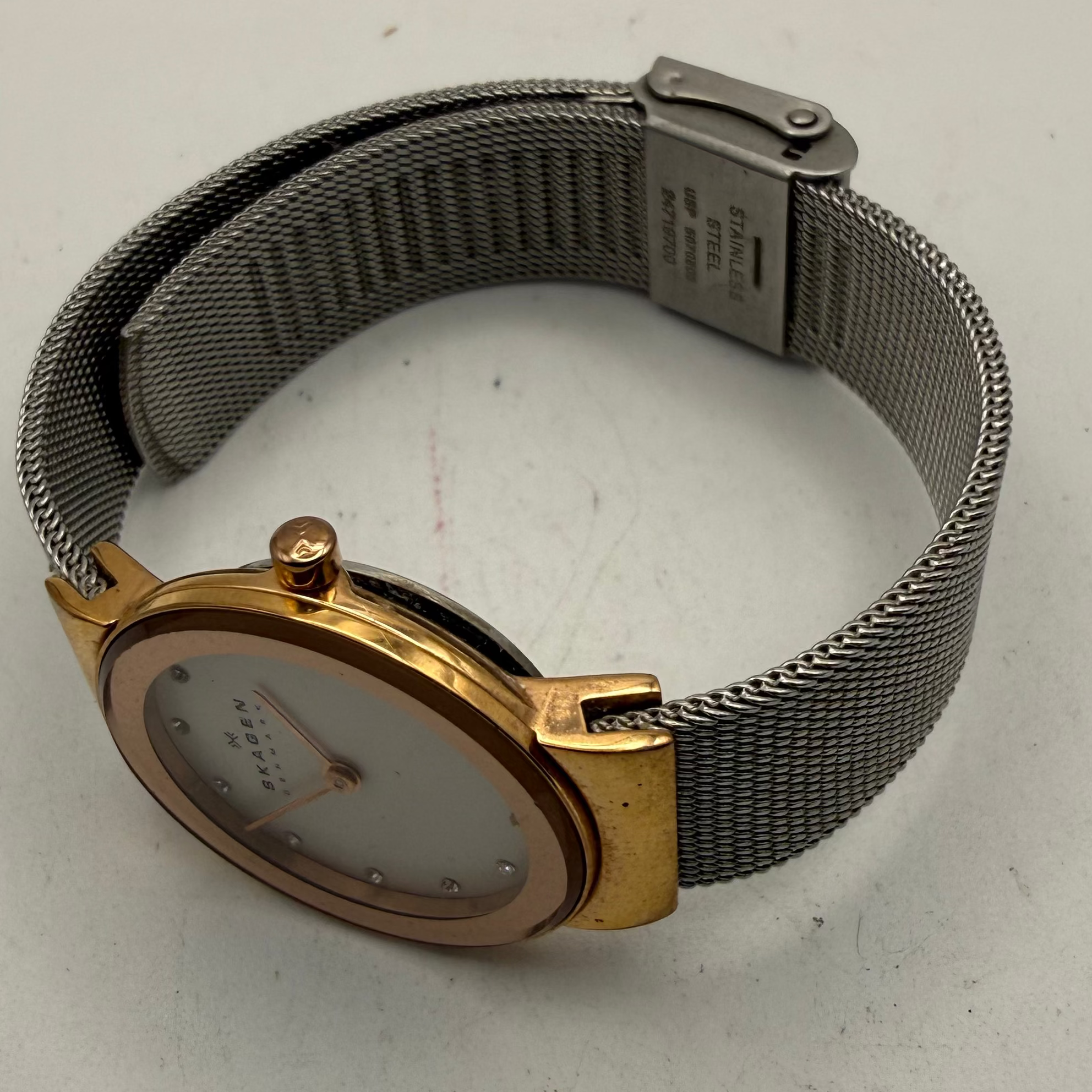 Skagen Ladies Crystal Dial Watch (Fully Tested and Working)- £45.00