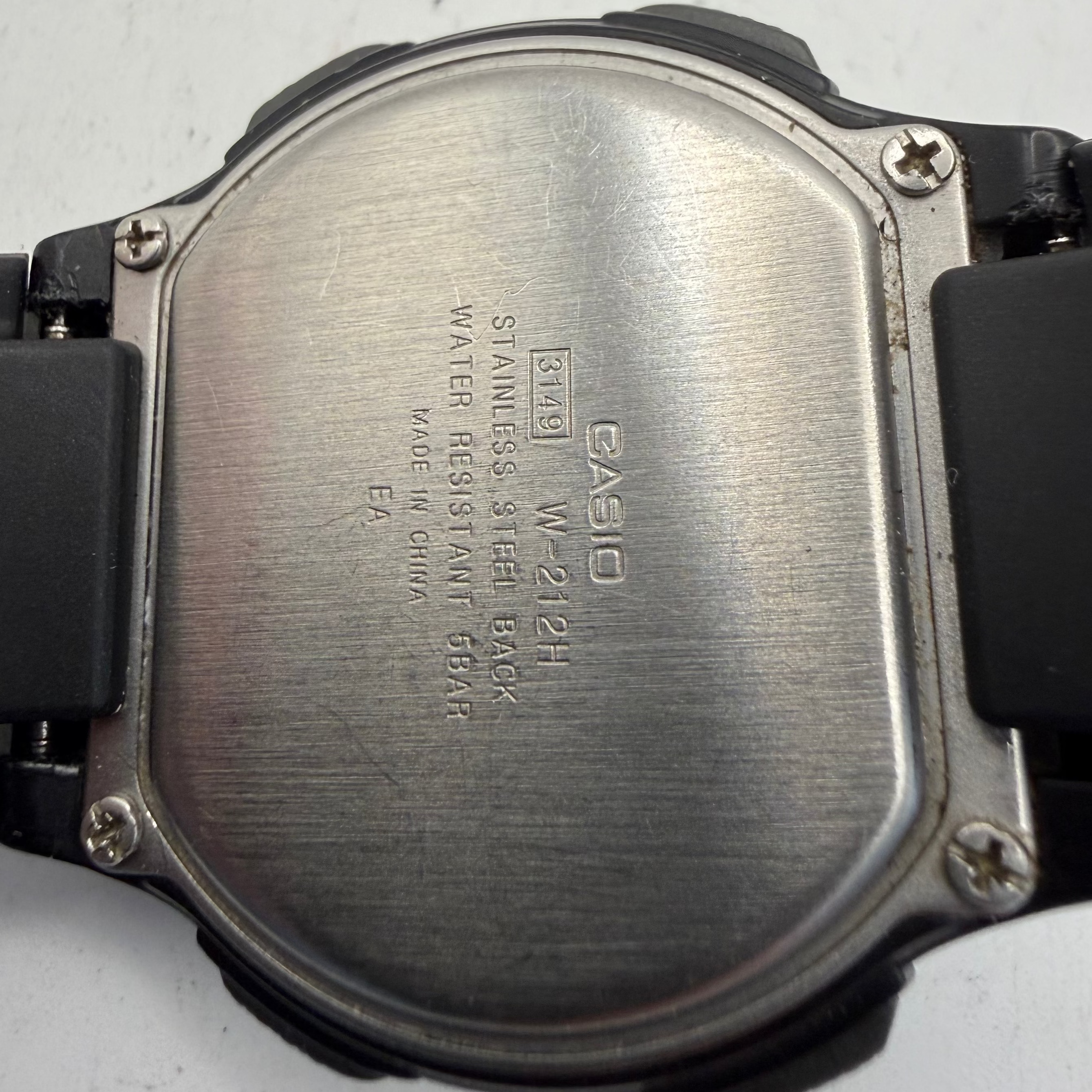 Casio W-212H Digital Watch (Fully Tested and Working)- £40.00