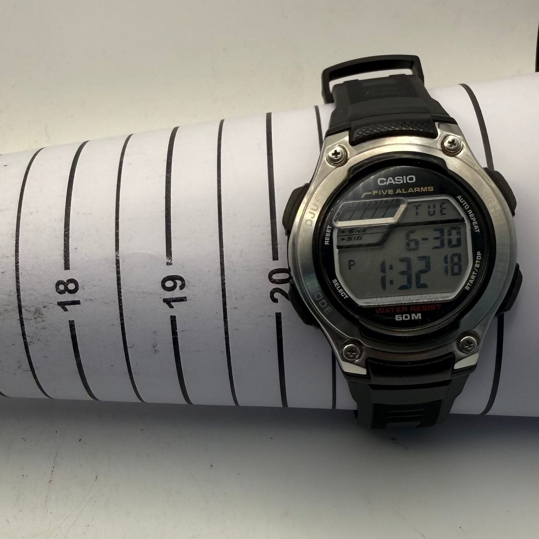 Casio W-212H Digital Watch (Fully Tested and Working)- £40.00