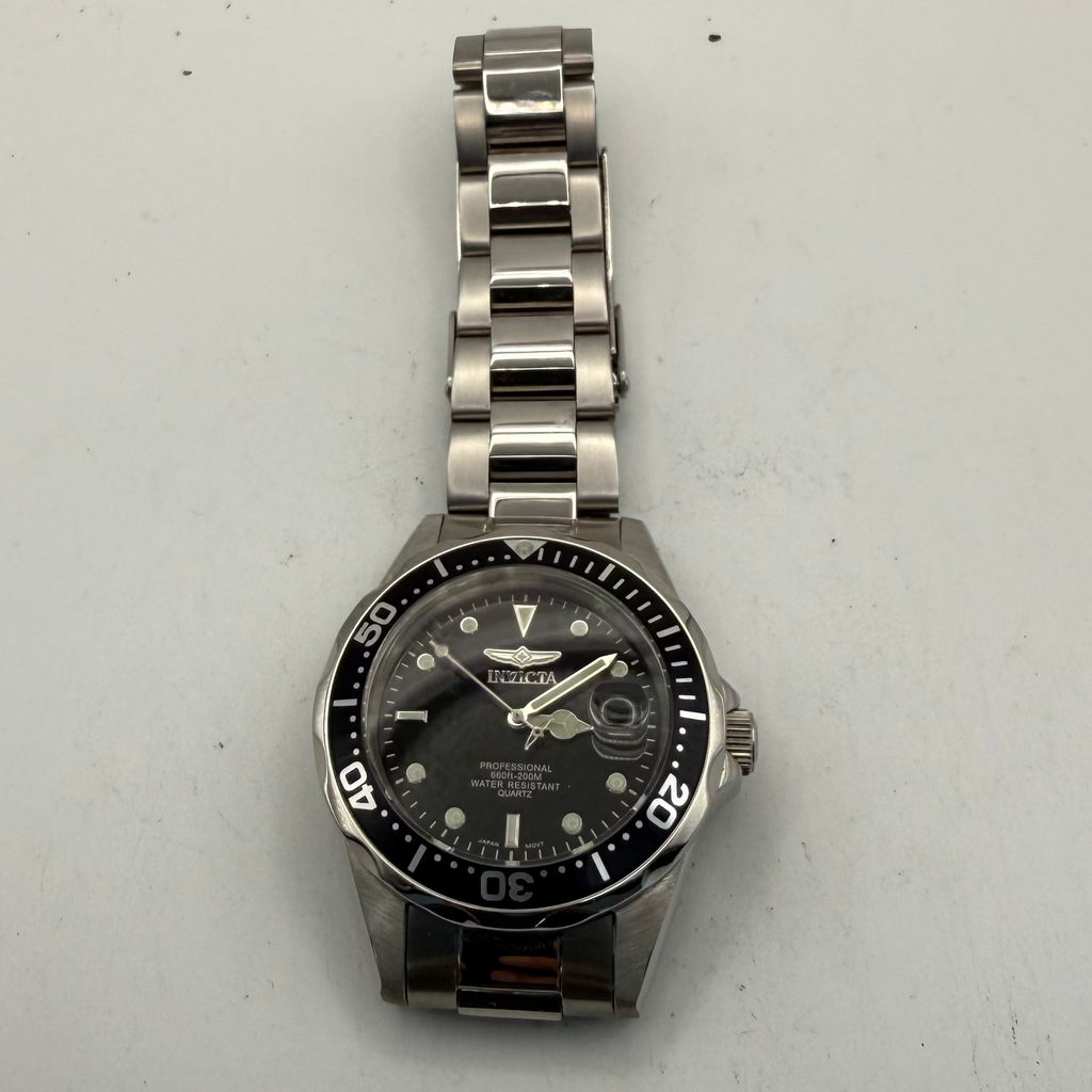 Invicta Pro Diver 8932 Men's Black Dial 200m Quartz Watch Boxed (Fully Tested and Working)- £55.00