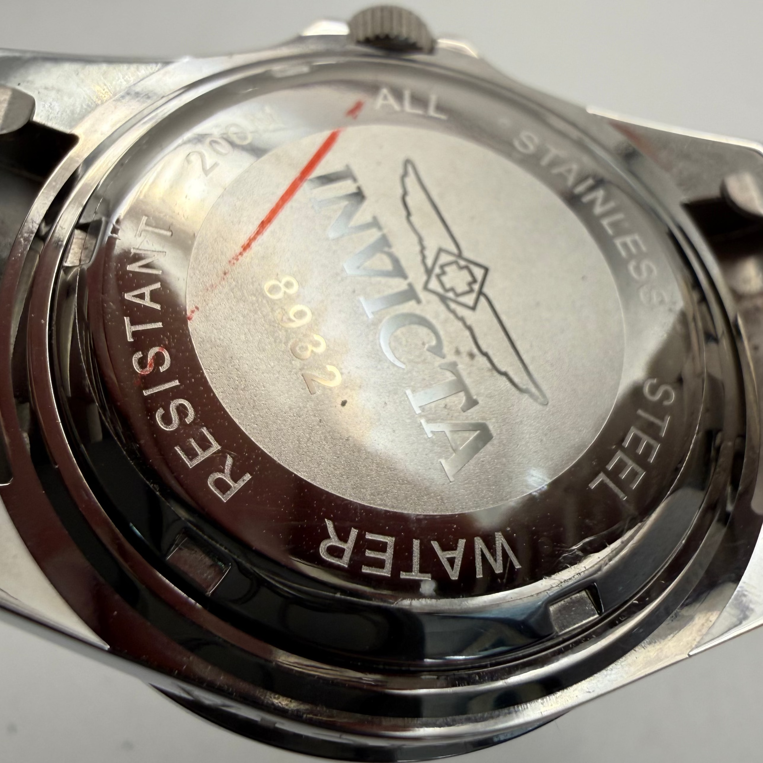 Invicta Pro Diver 8932 Men's Black Dial 200m Quartz Watch Boxed (Fully Tested and Working)- £55.00