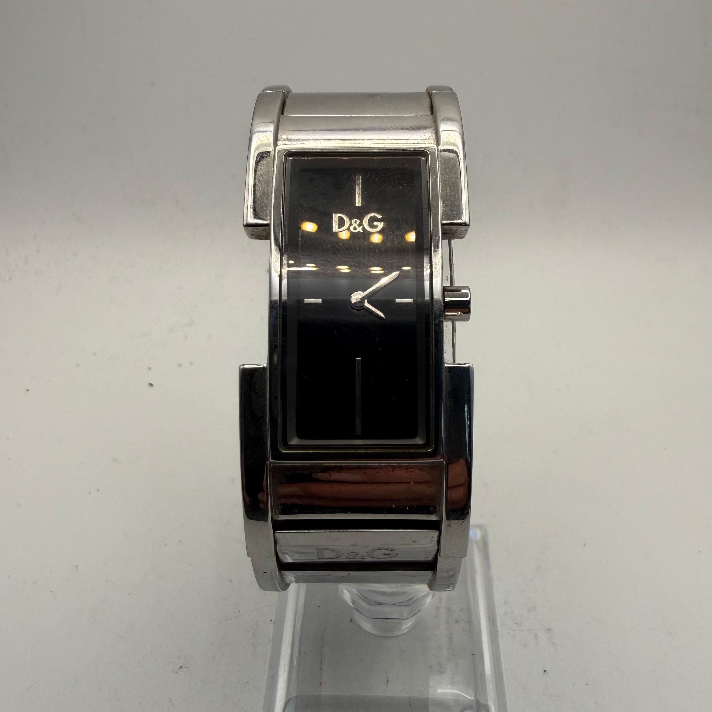 Dolce & Gabbana D&G Time Ladies Bangle Watch Black Dial Quartz (Fully Tested and Working)- £35.00