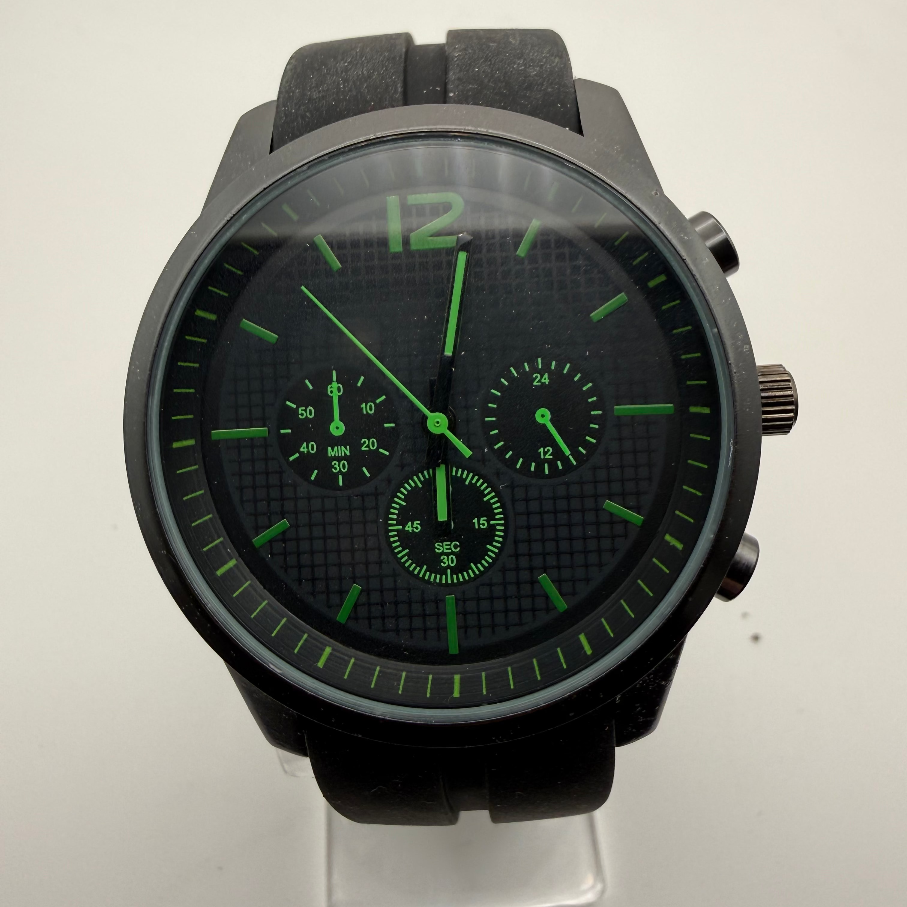 No Brand- Black Chronograph Style Watch- £9.99