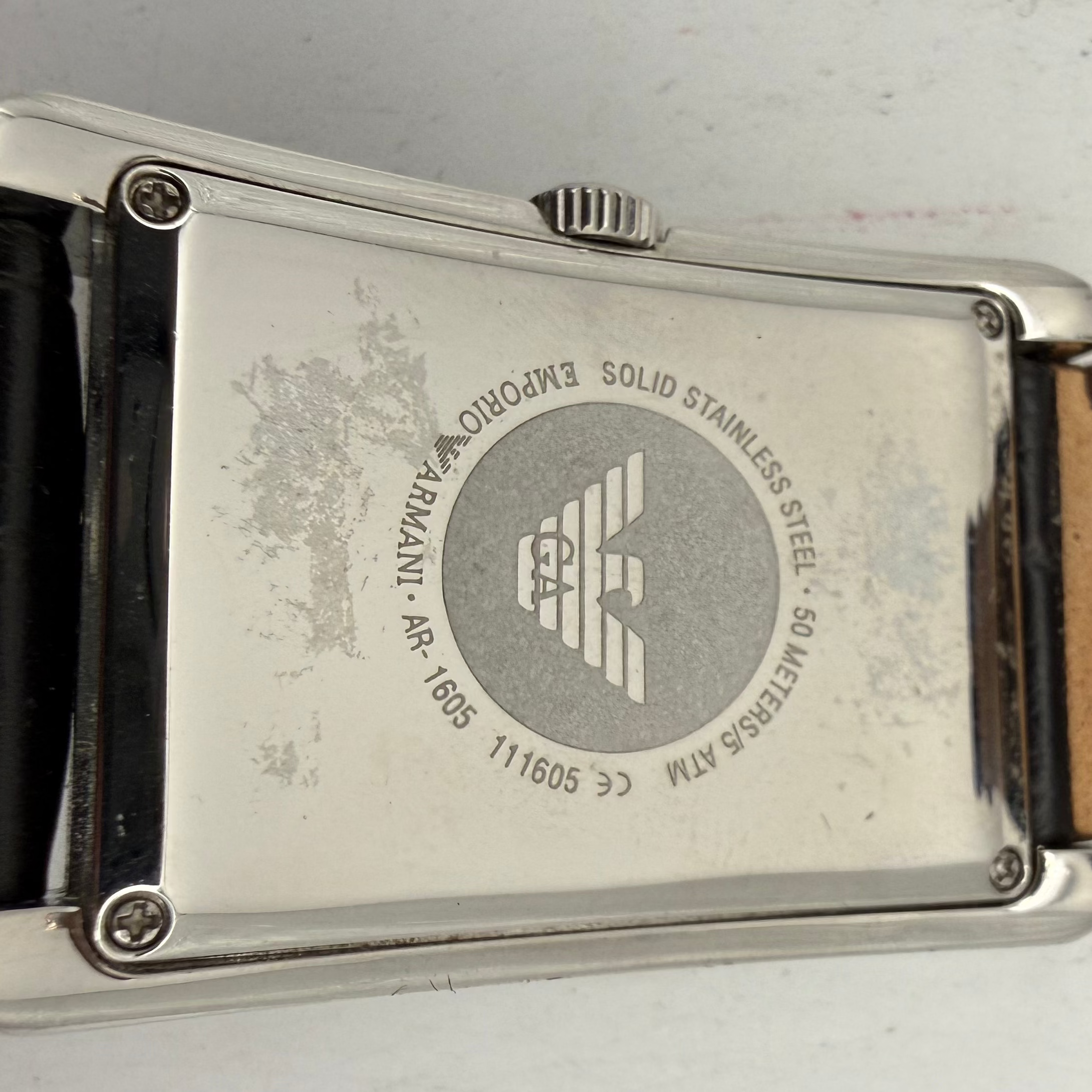 Emporio Armani AR1605 Men's Quartz Watch- £45.00