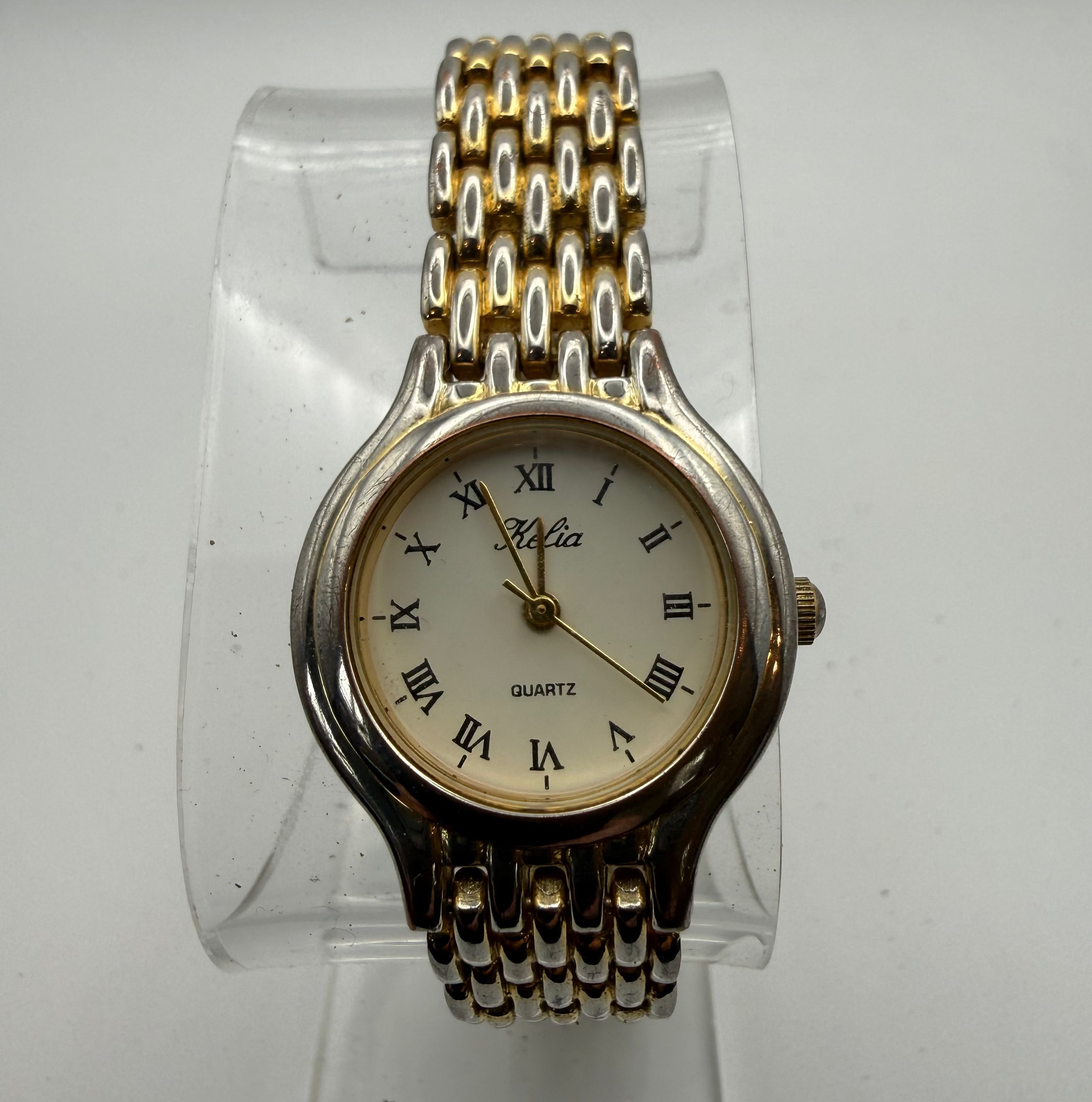 Kelia Ladies Two-Tone Quartz Watch- £9.99