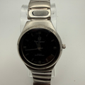 David Sigmond Stainless Steel Quartz Watch – Black Dial- £19.95