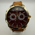 Shidai Men’s Gold Tone Multi-Dial Watch- £19.99