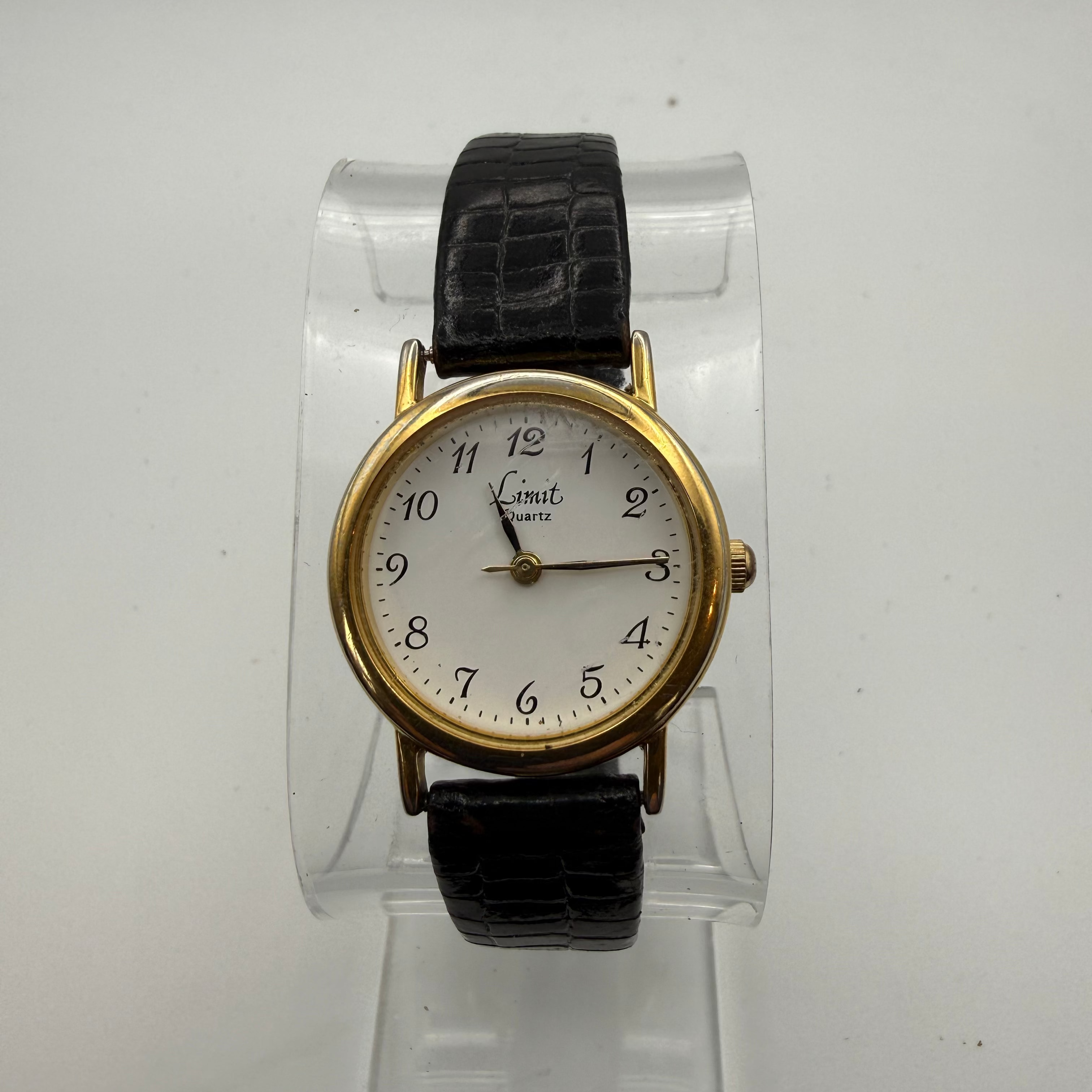 Limit Quartz Classic Gold Tone Dress Watch- £24.95