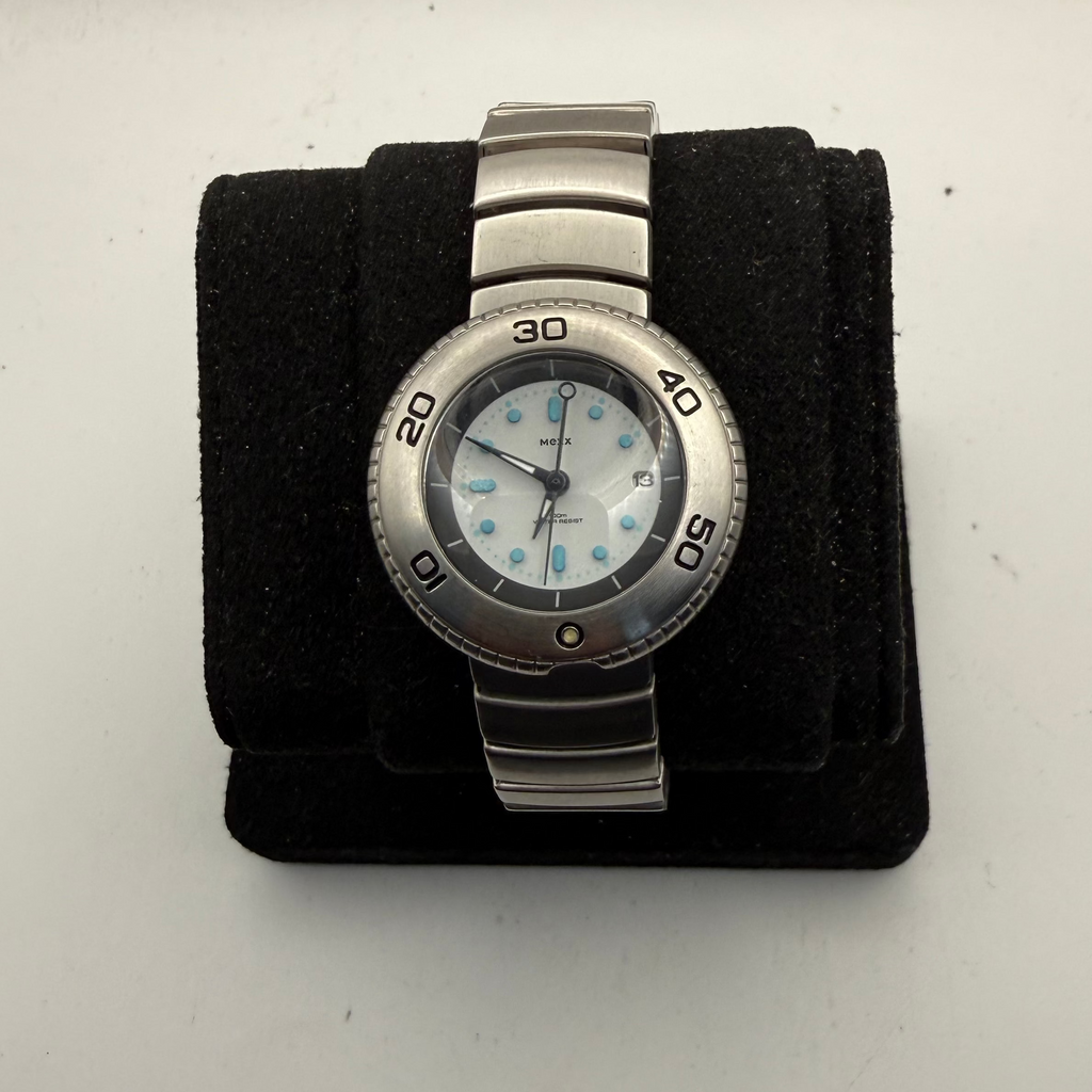 Mexx 100M Water Resistant Stainless Steel Ladies Watch 32mm Date (Fully Tested and Working)- £25.00