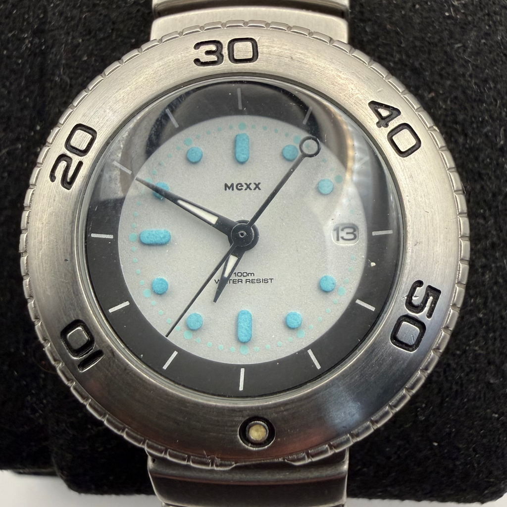 Mexx 100M Water Resistant Stainless Steel Ladies Watch 32mm Date (Fully Tested and Working)- £25.00