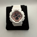 Casio Baby-G BA-130-7A1 White & Rose Gold Digital Analogue Watch (Fully Tested and Working)- £40.00