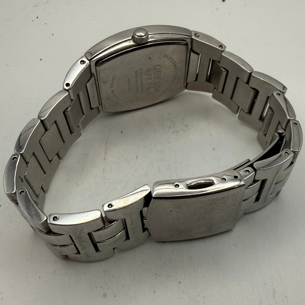 Guess Steel Blue Dial Date Quartz Men's Watch (Fully Tested and Working)- £35.00