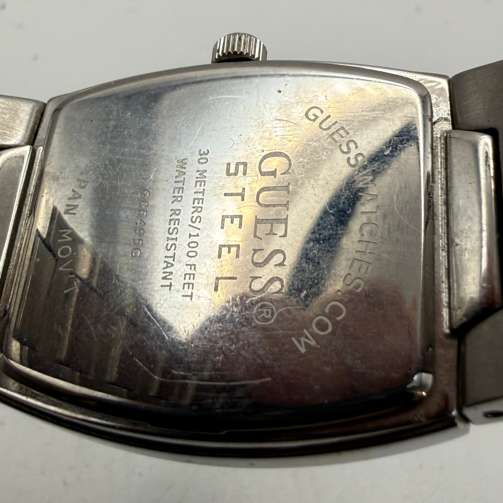 Guess Steel Blue Dial Date Quartz Men's Watch (Fully Tested and Working)- £35.00