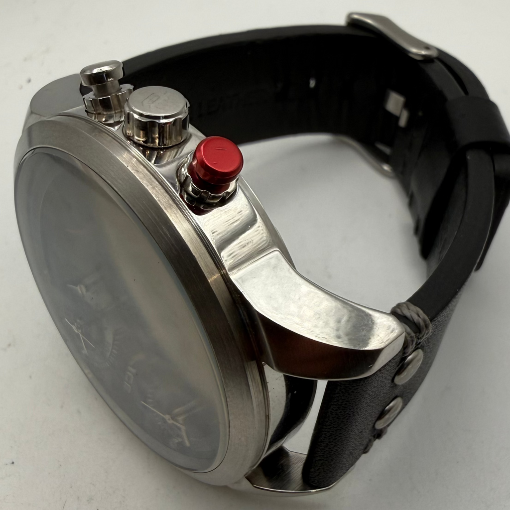 Police Multi-Function Black Dial Men's Watch 14378J (Fully Tested and Working)- £45.00