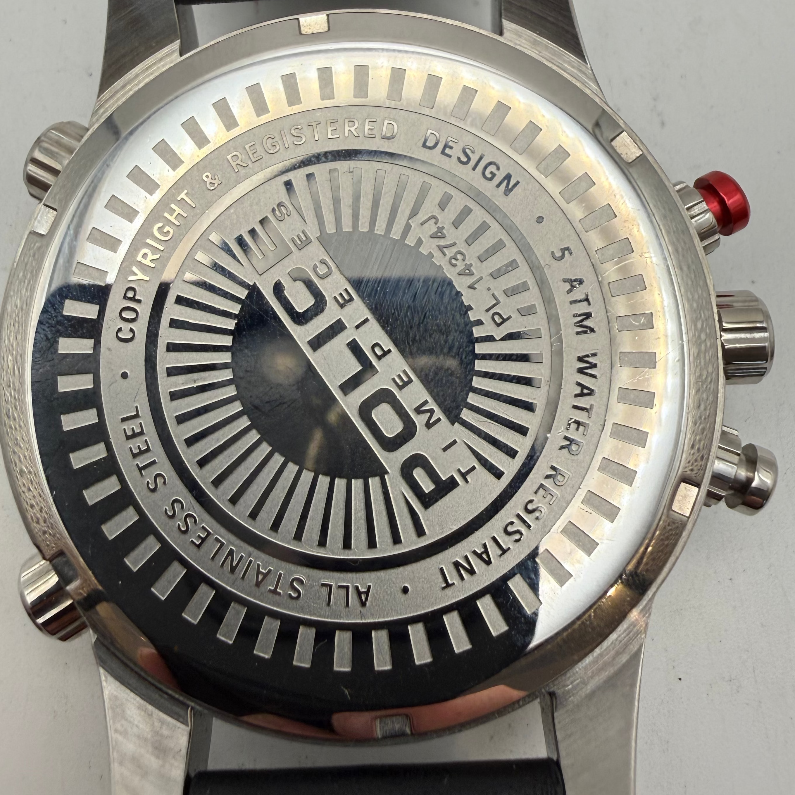 Police Multi-Function Black Dial Men's Watch 14378J (Fully Tested and Working)- £45.00