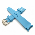 Rubber Strap 20mm Sky Blue Rubber Watch Strap- £8.99