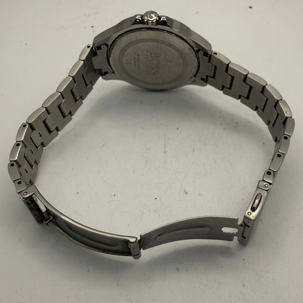 Hugo Boss Ladies Blue Mother of Pearl Crystal Bezel Watch (Fully Tested and Working)- £45.00