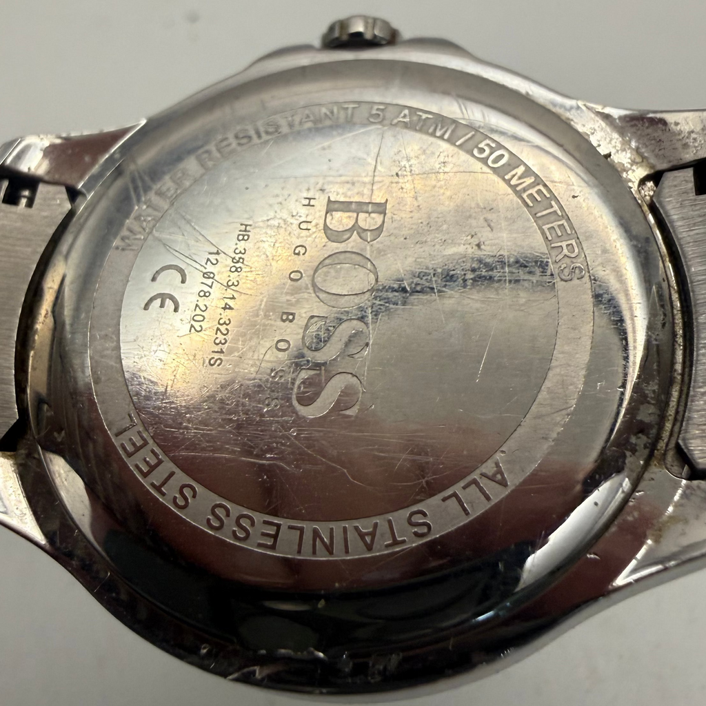 Hugo Boss Ladies Blue Mother of Pearl Crystal Bezel Watch (Fully Tested and Working)- £45.00