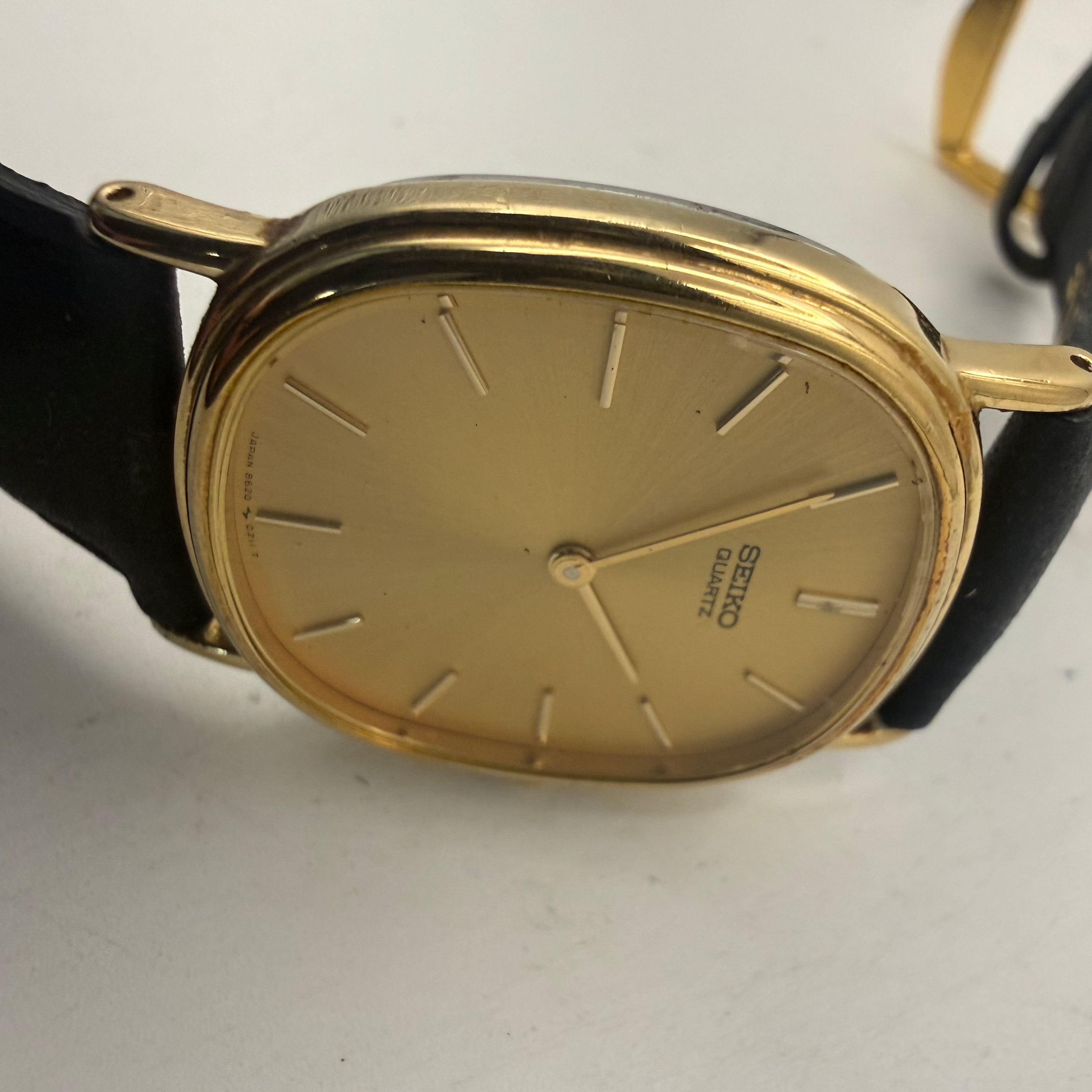 Seiko Quartz Gold Tone Dress Watch 8620-5030 Vintage Men's Watch (Fully Tested and Working) £60.00