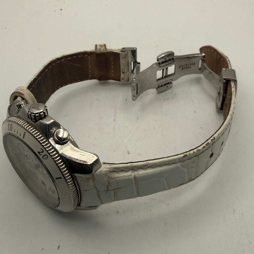 Thomas Sabo White Chronograph Date Quartz Watch 1984 Edition (Fully Tested and Working)- £35.00