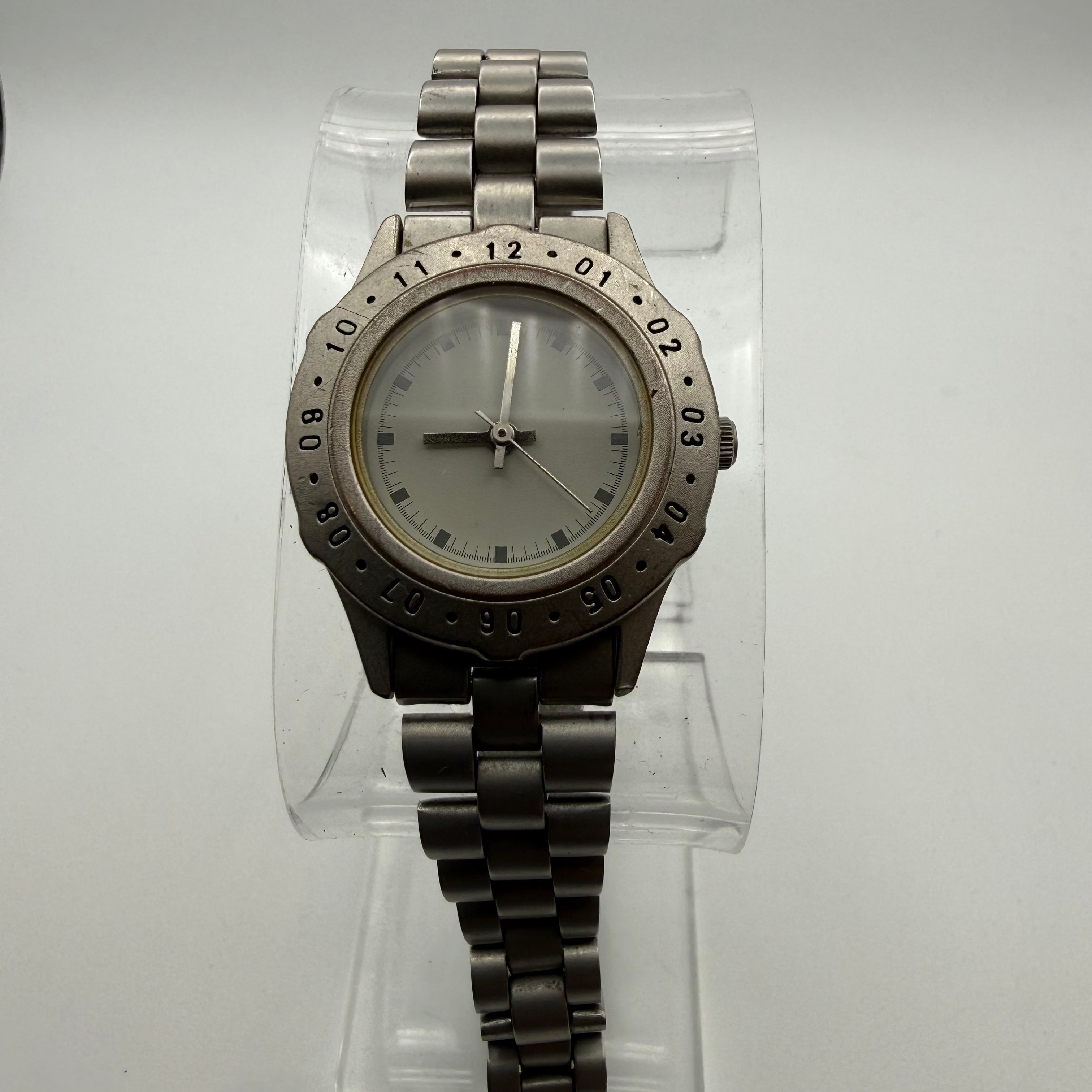 No Brand- Stainless Steel Sports Watch (Pre-Loved)- £9.95