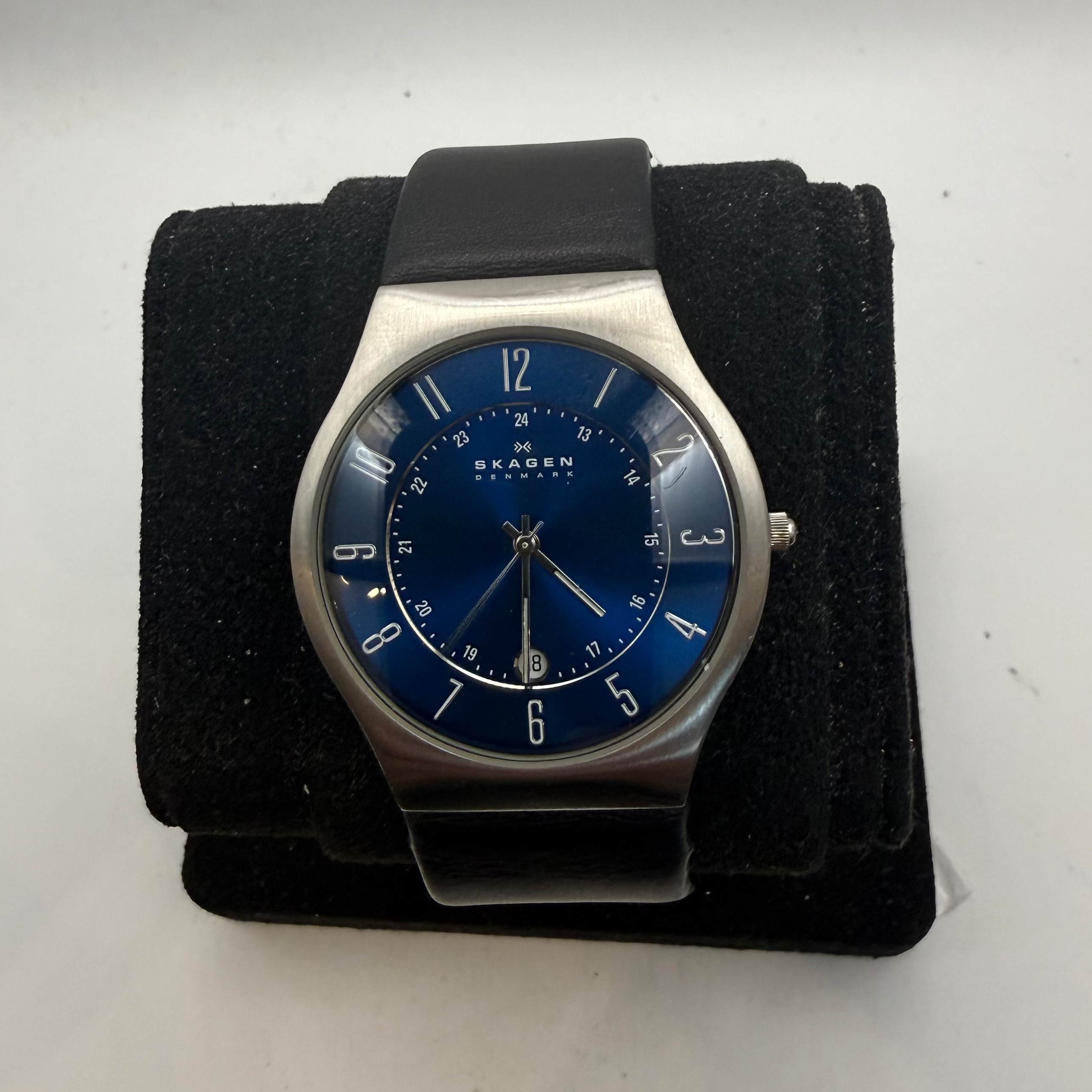 Skagen Denmark 233XXLSLN Blue Dial Quartz Men's Watch (Fully Tested and Working)- £50.00