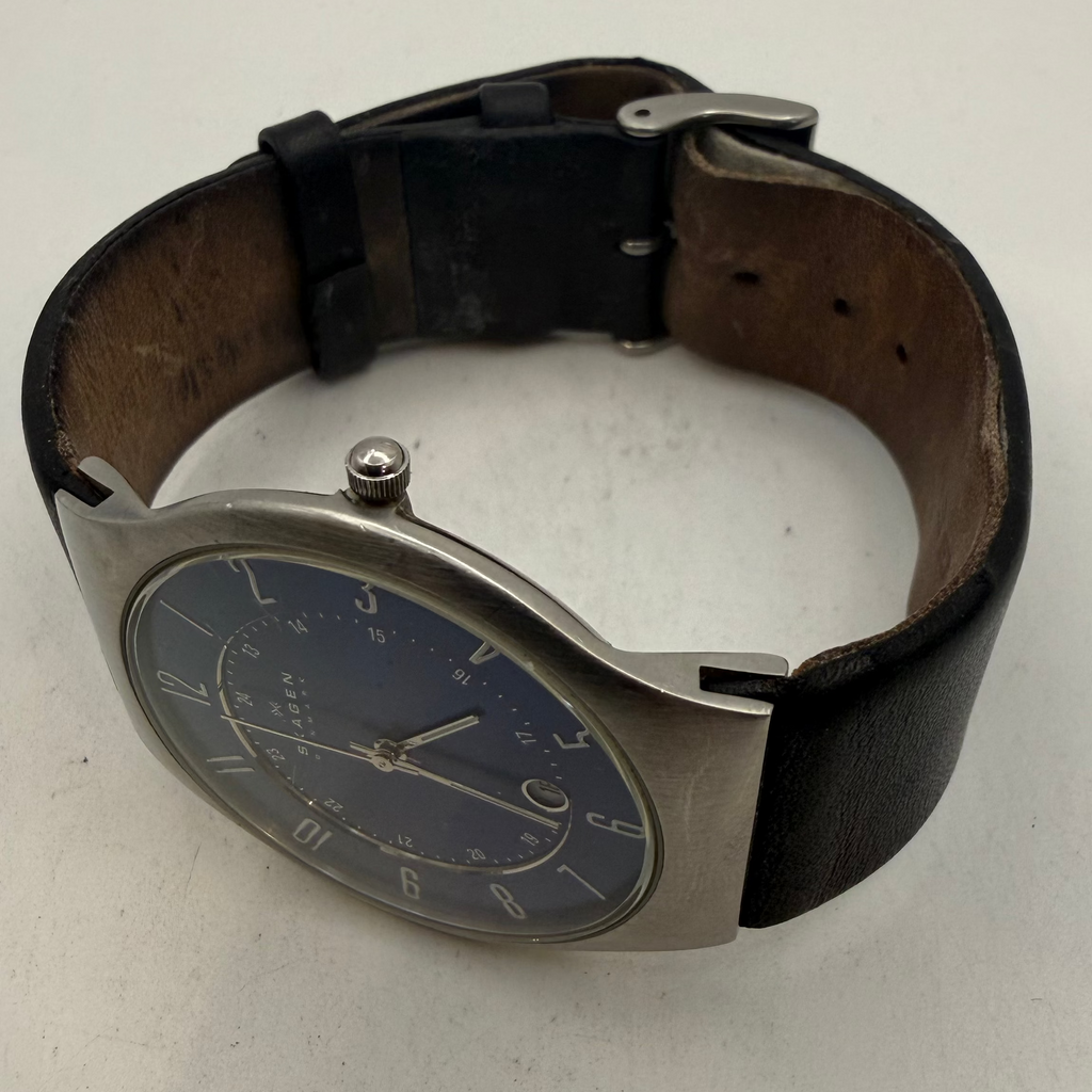 Skagen Denmark 233XXLSLN Blue Dial Quartz Men's Watch (Fully Tested and Working)- £50.00