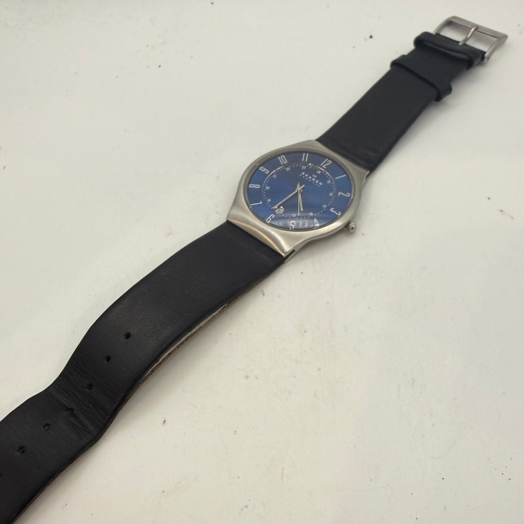 Skagen Denmark 233XXLSLN Blue Dial Quartz Men's Watch (Fully Tested and Working)- £50.00