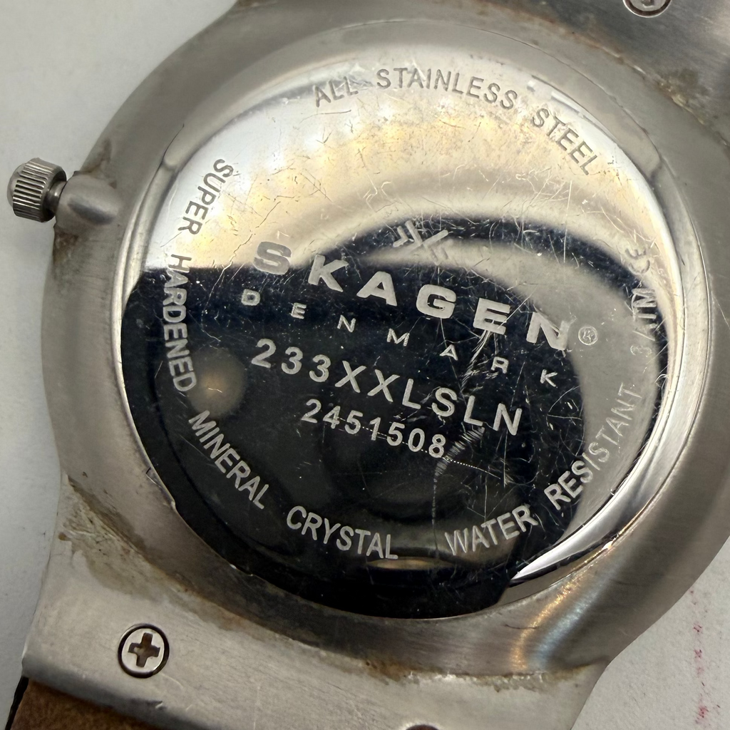 Skagen Denmark 233XXLSLN Blue Dial Quartz Men's Watch (Fully Tested and Working)- £50.00