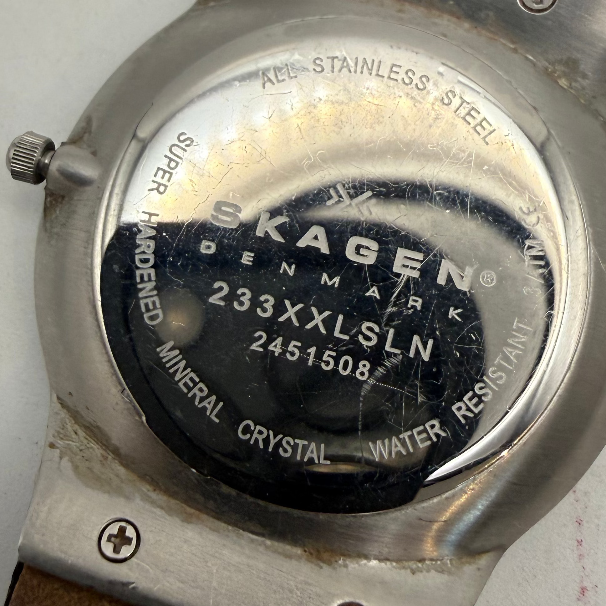 Skagen Denmark 233XXLSLN Blue Dial Quartz Men's Watch (Fully Tested and Working)- £50.00