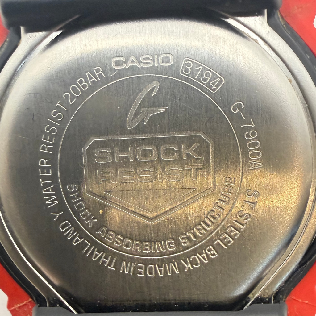 Casio G-Shock G-7900A Red Digital Men's Watch (Fully Tested and Working- £55.00