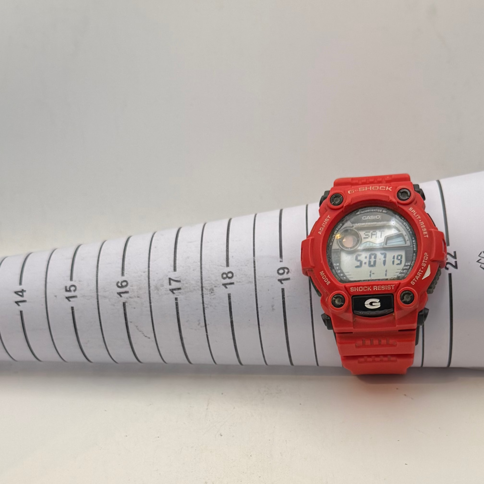 Casio G-Shock G-7900A Red Digital Men's Watch (Fully Tested and Working- £55.00
