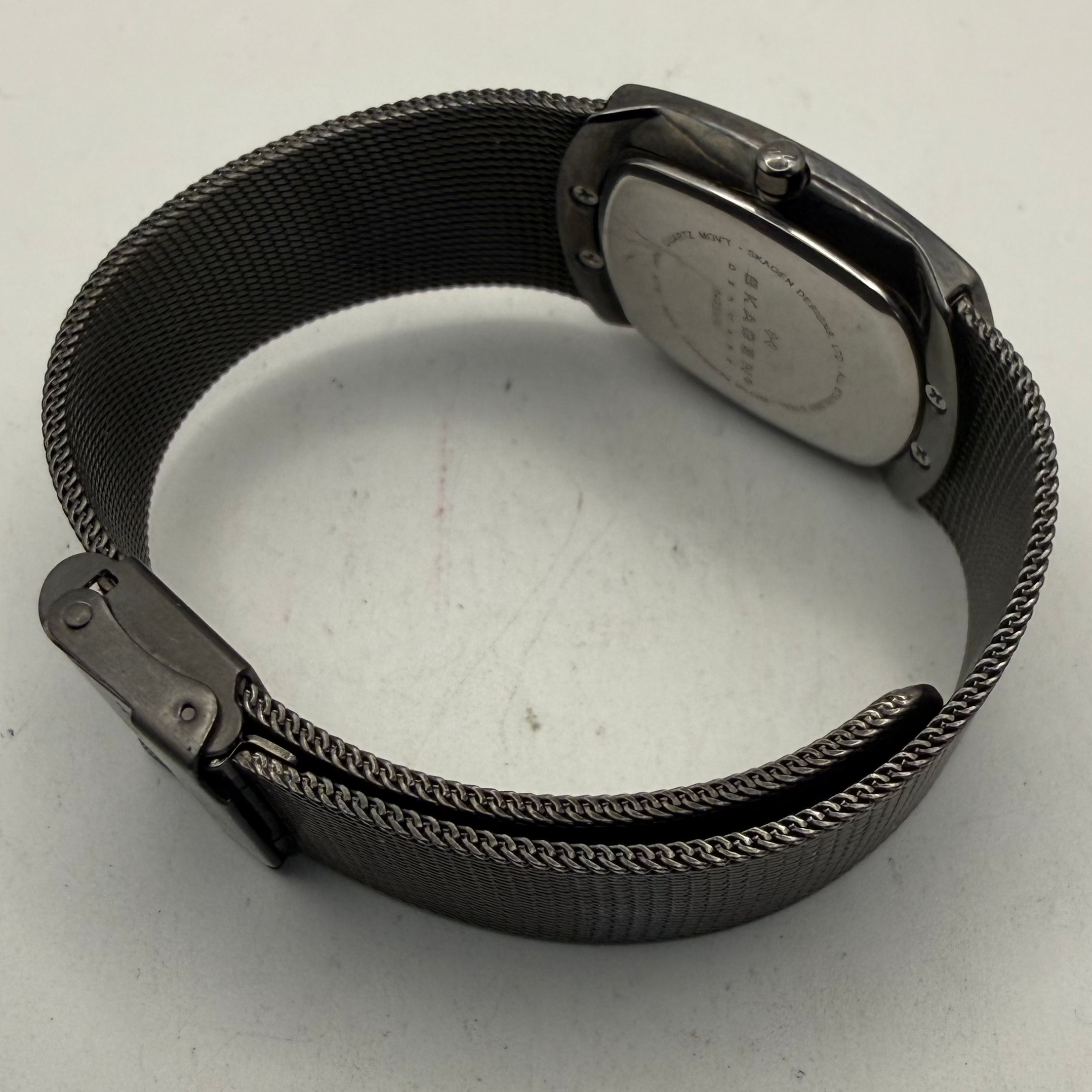 Skagen Denmark 649SMM Black Dial Crystal Ladies Watch Mesh Bracelet (Fully Tested and Working- £35.00