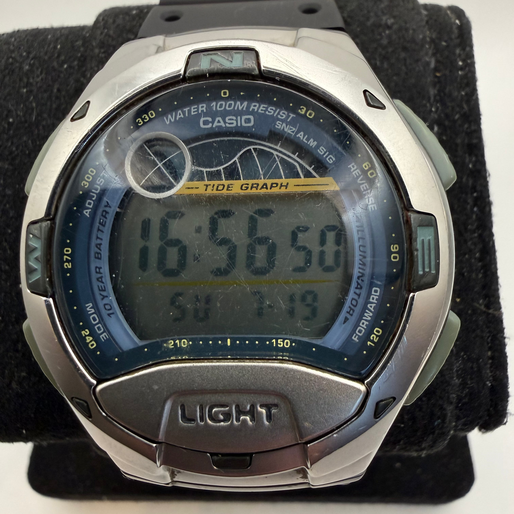 Casio W-753 Tide Graph Digital Sports Watch Module 2926 (Fully Tested and Working)- £30.00