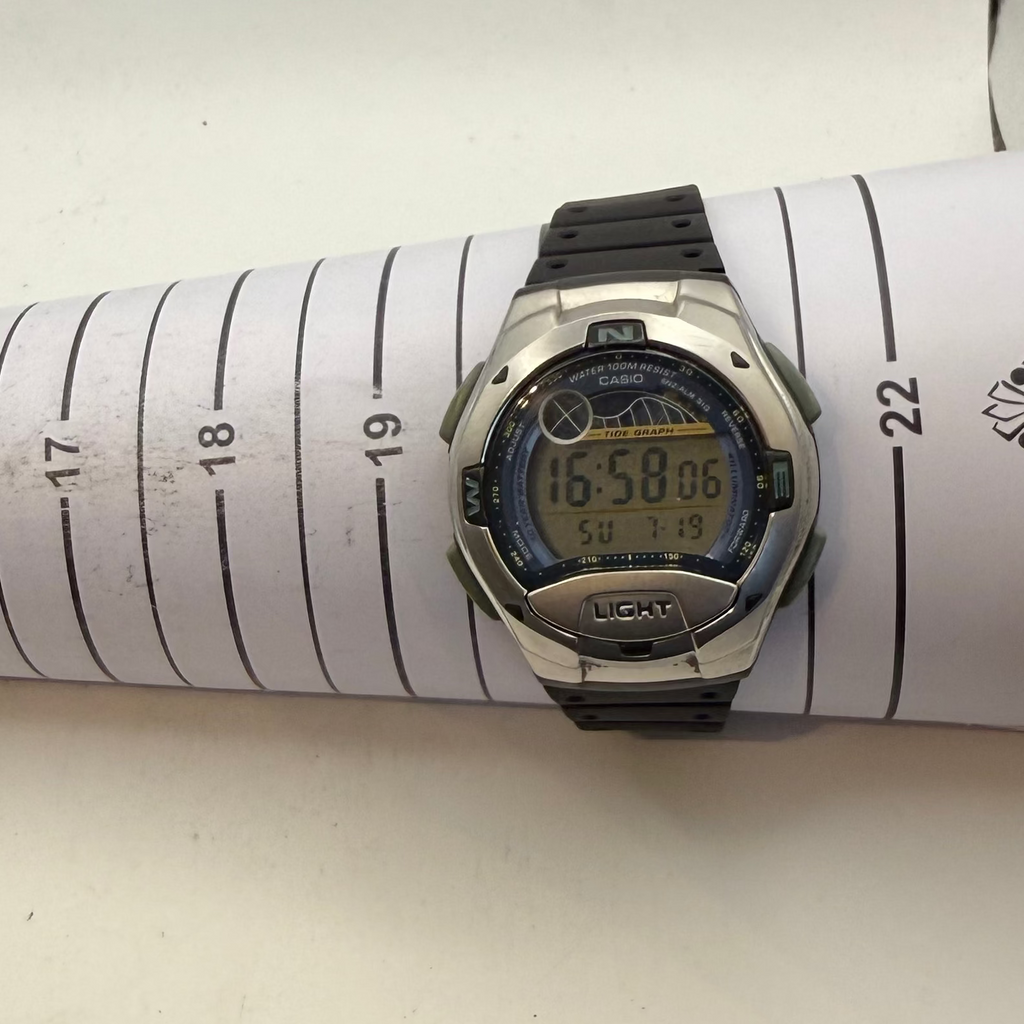 Casio W-753 Tide Graph Digital Sports Watch Module 2926 (Fully Tested and Working)- £30.00