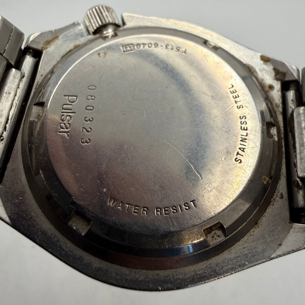 Pulsar Vintage Diver Style Day/Date Quartz Watch 080323 (Fully Tested and Working)- £50.00