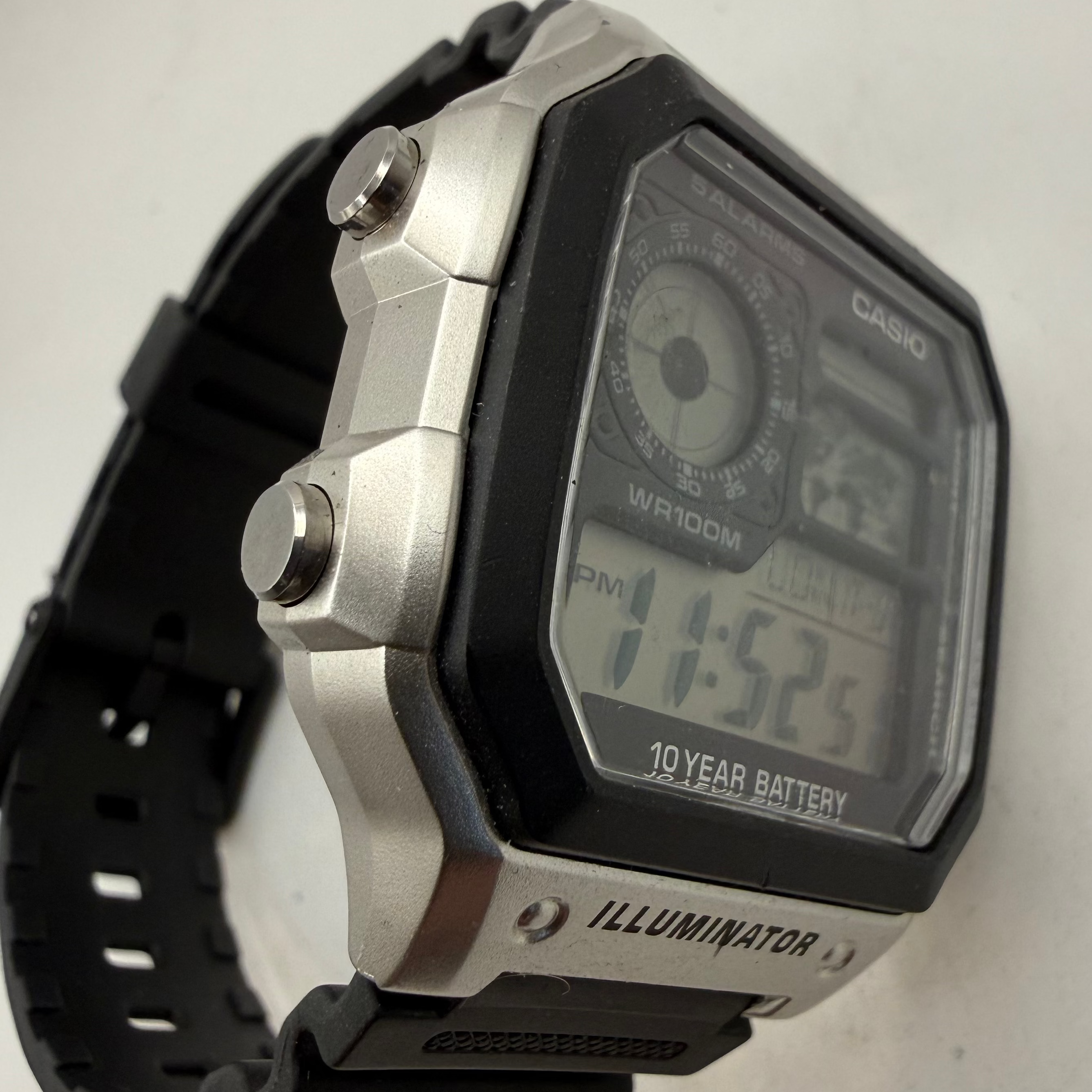 Casio AE-1200WH World Time Digital Watch 10 Year Battery WR100M (Fully Tested and Working)- £35.00