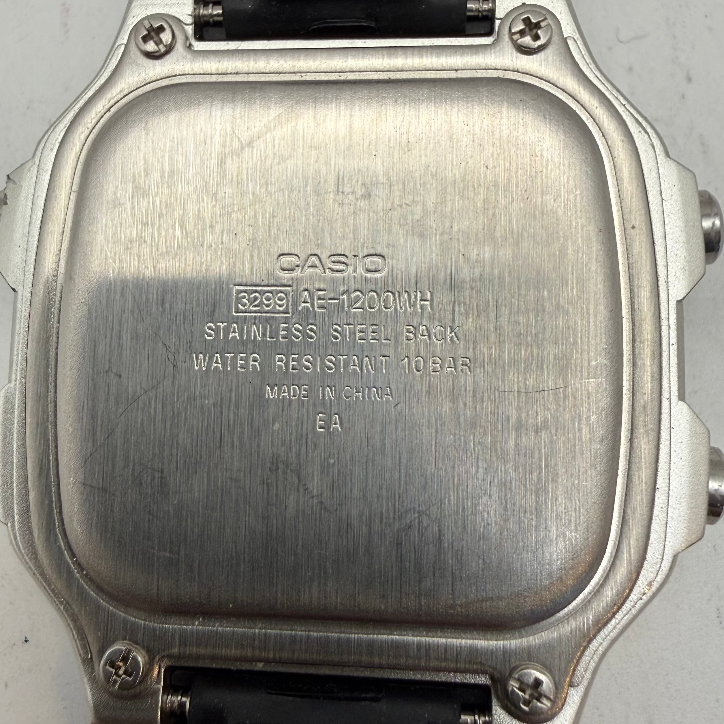 Casio AE-1200WH World Time Digital Watch 10 Year Battery WR100M (Fully Tested and Working)- £35.00