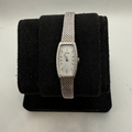 Seiko Quartz Ladies Dress Watch Silver Dial Mesh Bracelet 271390 (Fully Tested and Working)- £40.00