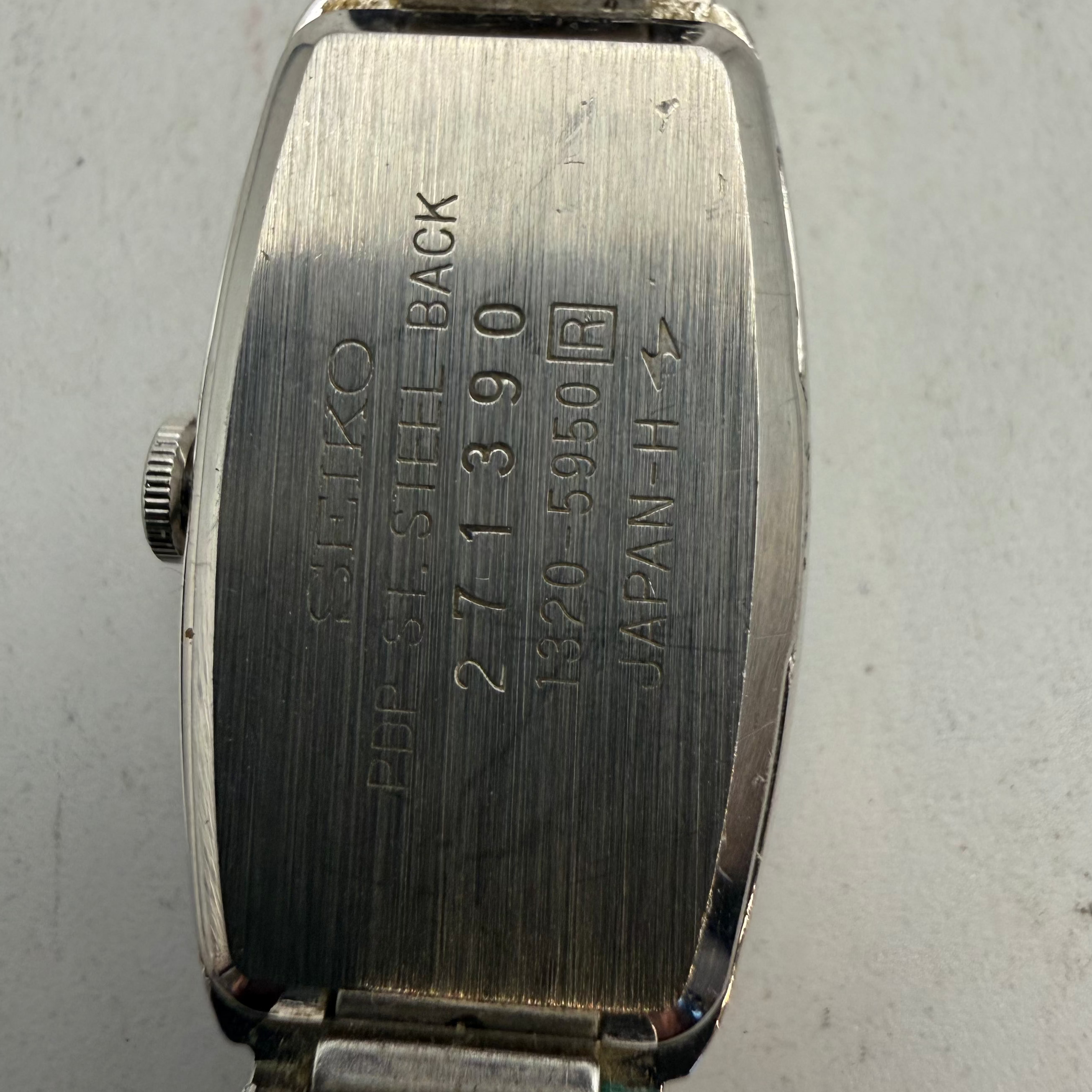 Seiko Quartz Ladies Dress Watch Silver Dial Mesh Bracelet 271390 (Fully Tested and Working)- £40.00