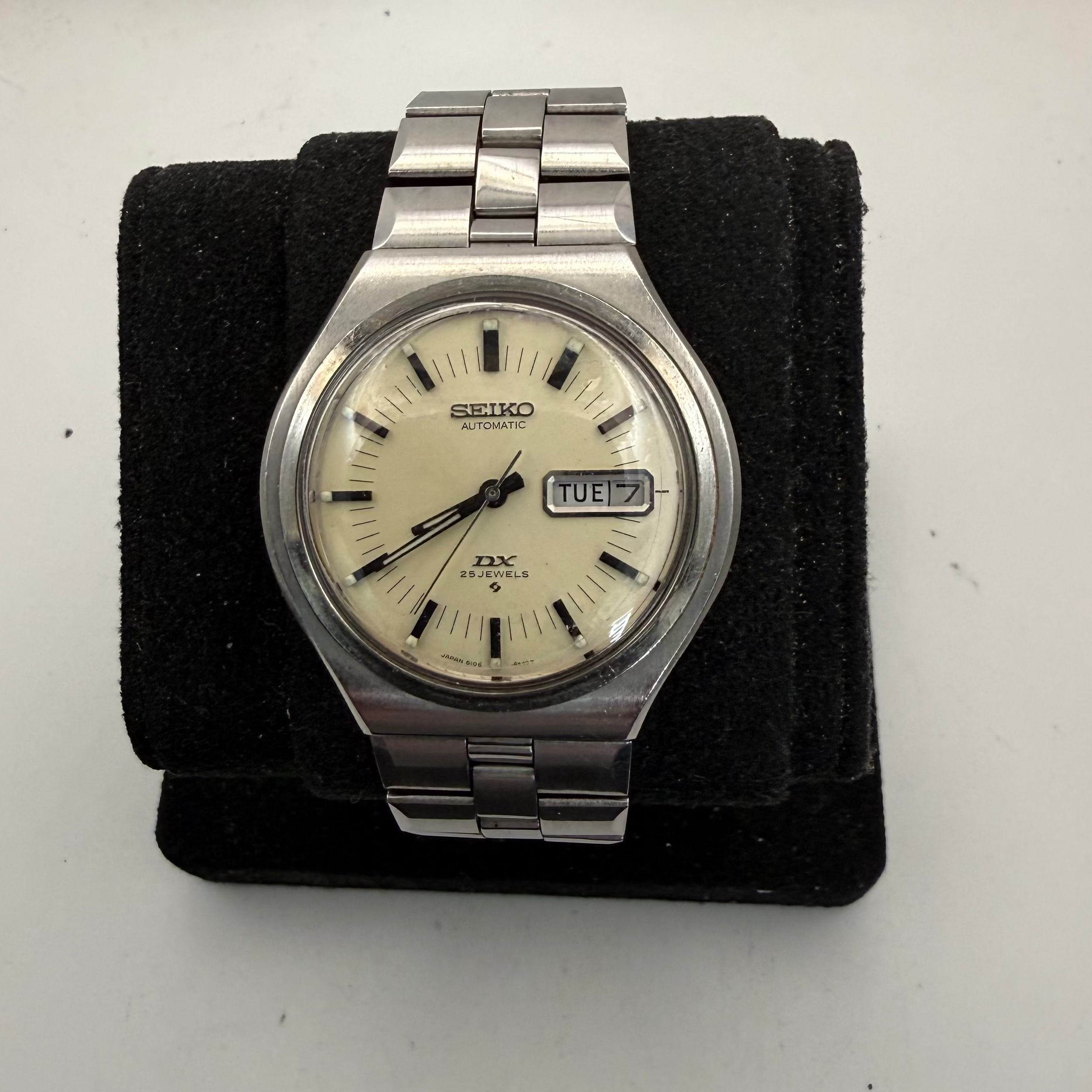 Seiko DX 25 Jewels Automatic Day/Date 6106-5490 Men's Watch (Fully Tested and Working)- £125.00