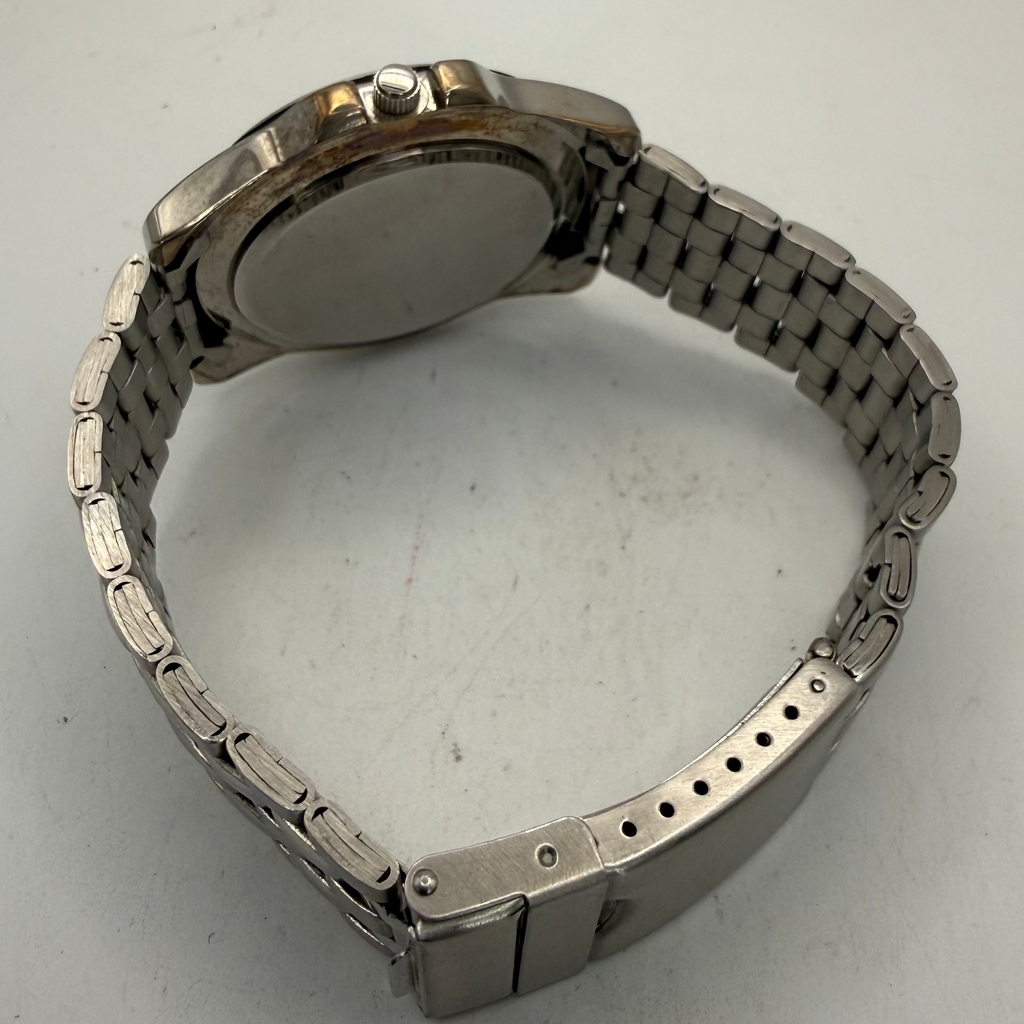 Slazenger SLZ121/B White Dial Stainless Steel Quartz Men's Watch (Fully Tested and Working)- £20.00
